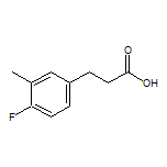 3-(4-Fluoro-3-methylphenyl)propionic Acid