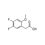 4,5-Difluoro-2-methoxyphenylacetic Acid
