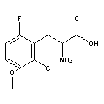 2-Chloro-6-fluoro-3-methoxy-DL-phenylalanine