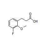 3-(3-Fluoro-2-methoxyphenyl)propanoic Acid