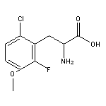 6-Chloro-2-fluoro-3-methoxy-DL-phenylalanine