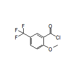 2-Methoxy-5-(trifluoromethyl)benzoyl Chloride