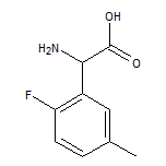2-Amino-2-(2-fluoro-5-methylphenyl)acetic Acid