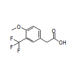 4-Methoxy-3-(trifluoromethyl)phenylacetic Acid