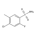 4-Chloro-2-fluoro-5-methylbenzenesulfonamide