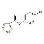 3-(5-Chlorobenzofuran-2-yl)-1H-pyrazole