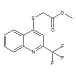 Methyl 2-[[2-(Trifluoromethyl)quinolin-4-yl]thio]acetate