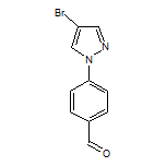 4-(4-Bromo-1H-pyrazol-1-yl)benzaldehyde