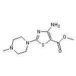 Methyl 4-Amino-2-(4-methylpiperazin-1-yl)thiazole-5-carboxylate
