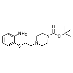 tert-butyl 4-{2-[(2-aminophenyl)thio]ethyl}piperazine-1-carboxylate