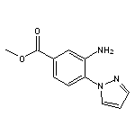 methyl 3-amino-4-(1H-pyrazol-1-yl)benzoate