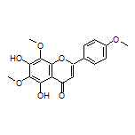 5,7-Dihydroxy-6,8-dimethoxy-2-(4-methoxyphenyl)-4H-chromen-4-one