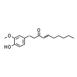 (E)-1-(4-Hydroxy-3-methoxyphenyl)dec-4-en-3-one