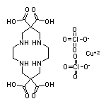1,4,8,11-Tetraazacyclotetradecane-6,6,13,13-tetracarboxylic Acid Copper(II) Perchlorate Complex