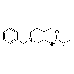 Methyl (1-Benzyl-4-methyl-3-piperidyl)carbamate