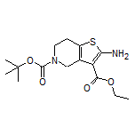 Ethyl 5-Boc-2-amino-4,5,6,7-tetrahydrothieno[3,2-c]pyridine-3-carboxylate