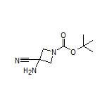 1-Boc-3-amino-3-cyanoazetidine
