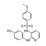 N-[2-[(4-Hydroxyphenyl)amino]pyridin-3-yl]-4-methoxybenzenesulfonamide