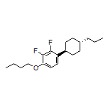1-Butoxy-2,3-difluoro-4-(trans-4-propylcyclohexyl)benzene