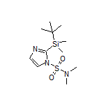 2-(tert-Butyldimethylsilyl)-N,N-dimethyl-1H-imidazole-1-sulfonamide