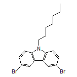3,6-Dibromo-9-heptyl-9H-carbazole