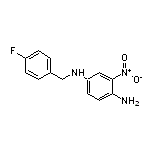 N1-(4-Fluorobenzyl)-3-nitro-1,4-phenylenediamine 
