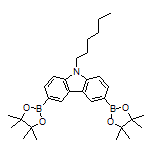 (9-Hexyl-9H-carbazole-3,6-diyl)di(boronic Acid Pinacol Ester)