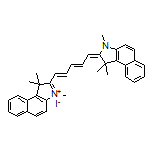 1,1,3-Trimethyl-2-(5-(1,1,3-trimethyl-1,3-dihydro-2H-benzo[e]indol-2-ylidene)penta-1,3-dien-1-yl)-1H-benzo[e]indol-3-ium iodide