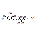 (2R,3S,4R,5R)-2,3,4,5-Tetrahydroxy-6-[[(2S,3R,4S,5R,6R)-3,4,5-trihydroxy-6-(hydroxymethyl)tetrahydro-2H-pyran-2-yl]oxy]hexanal Hydrate