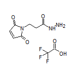 3-(2,5-Dioxo-2,5-dihydro-1H-pyrrol-1-yl)propanehydrazide Trifluoroacetate