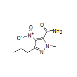 1-Methyl-4-nitro-3-propyl-1H-pyrazole-5-carboxamide