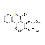 3-(2,4-Dichloro-5-methoxyphenyl)-2-mercaptoquinazolin-4(3H)-one