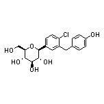 (2S,3R,4R,5S,6R)-2-[4-Chloro-3-(4-hydroxybenzyl)phenyl]-6-(hydroxymethyl)tetrahydropyran-3,4,5-triol
