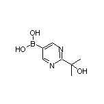 2-(2-Hydroxy-2-propyl)pyrimidine-5-boronic Acid