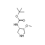 (3S,4R)-3-(Boc-amino)-4-methoxypyrrolidine