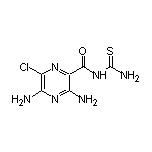 3,5-Diamino-N-carbamothioyl-6-chloropyrazine-2-carboxamide