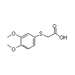 2-[(3,4-Dimethoxyphenyl)thio]acetic Acid