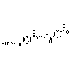 4-[[2-[[4-[(2-Hydroxyethoxy)carbonyl]benzoyl]oxy]ethoxy]carbonyl]benzoic Acid