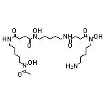 N1-(5-Aminopentyl)-N1-hydroxy-N4-[5-[N-hydroxy-4-[[5-(N-hydroxyacetamido)pentyl]amino]-4-oxobutanamido]pentyl]succinamide