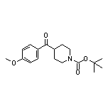 (1-Boc-4-piperidinyl)(4-methoxyphenyl)methanone