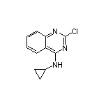 2-Chloro-N-cyclopropyl-4-quinazolinamine