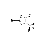 5-Bromo-2-chloro-3-(trifluoromethyl)thiophene