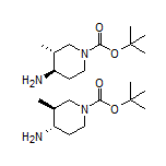 trans-1-Boc-4-amino-3-methylpiperidine