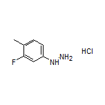 (3-Fluoro-4-methylphenyl)hydrazine Hydrochloride