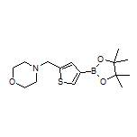 5-(Morpholinomethyl)thiophene-3-boronic Acid Pinacol Ester