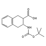 3-(Boc-amino)-1,2,3,4-tetrahydronaphthalene-2-carboxylic Acid