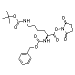 2,5-Dioxopyrrolidin-1-yl (S)-2-(Cbz-amino)-6-(Boc-amino)hexanoate