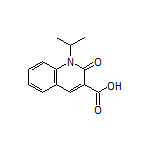 1-Isopropyl-2-oxo-1,2-dihydroquinoline-3-carboxylic Acid