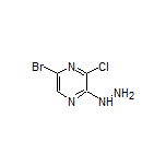 5-Bromo-3-chloro-2-hydrazinopyrazine