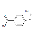 3-Methyl-1H-indole-6-carboxylic Acid